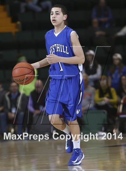 Thumbnail 2 in Olean vs. Westhill (NYSPHSAA Class B Final) photogallery.