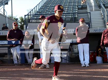 Thumbnail 1 in Ironwood Ridge vs Salpointe Catholic (AIA 4A BaseballSemifinal) photogallery.