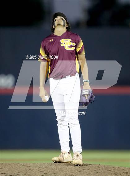 Thumbnail 2 in Ironwood Ridge vs Salpointe Catholic (AIA 4A BaseballSemifinal) photogallery.