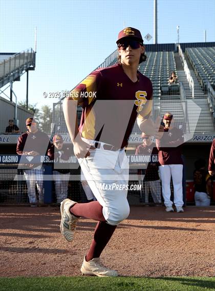 Thumbnail 1 in Ironwood Ridge vs Salpointe Catholic (AIA 4A BaseballSemifinal) photogallery.
