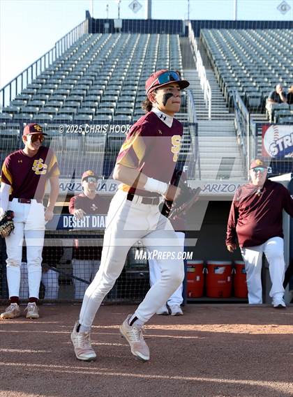 Thumbnail 3 in Ironwood Ridge vs Salpointe Catholic (AIA 4A BaseballSemifinal) photogallery.