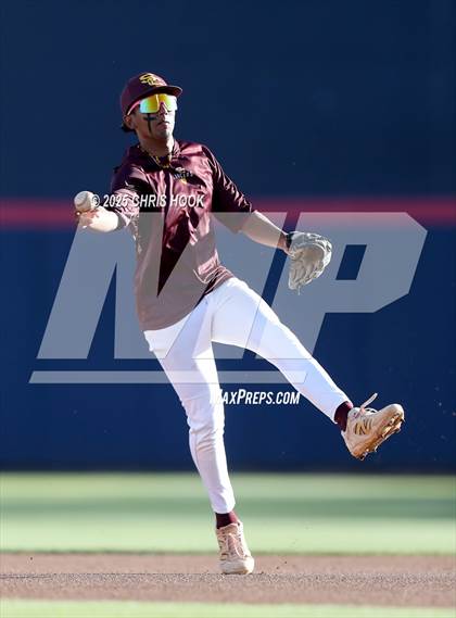 Thumbnail 1 in Ironwood Ridge vs Salpointe Catholic (AIA 4A BaseballSemifinal) photogallery.