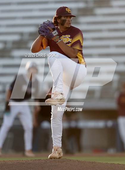 Thumbnail 3 in Ironwood Ridge vs Salpointe Catholic (AIA 4A BaseballSemifinal) photogallery.
