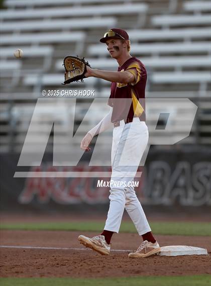 Thumbnail 2 in Ironwood Ridge vs Salpointe Catholic (AIA 4A BaseballSemifinal) photogallery.