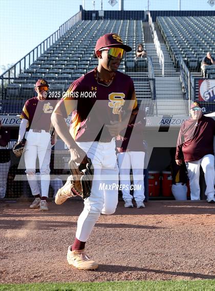 Thumbnail 3 in Ironwood Ridge vs Salpointe Catholic (AIA 4A BaseballSemifinal) photogallery.