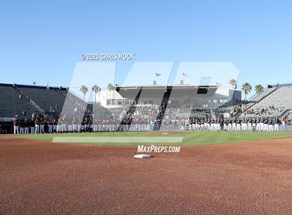 Thumbnail 1 in Ironwood Ridge vs Salpointe Catholic (AIA 4A BaseballSemifinal) photogallery.