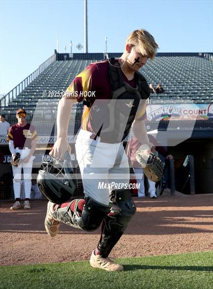 Thumbnail 3 in Ironwood Ridge vs Salpointe Catholic (AIA 4A BaseballSemifinal) photogallery.