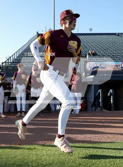 Thumbnail 2 in Ironwood Ridge vs Salpointe Catholic (AIA 4A BaseballSemifinal) photogallery.