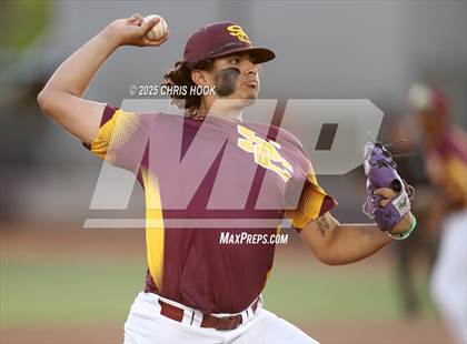 Thumbnail 3 in Ironwood Ridge vs Salpointe Catholic (AIA 4A BaseballSemifinal) photogallery.
