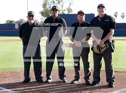 Thumbnail 1 in Ironwood Ridge vs Salpointe Catholic (AIA 4A BaseballSemifinal) photogallery.