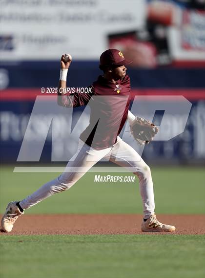 Thumbnail 3 in Ironwood Ridge vs Salpointe Catholic (AIA 4A BaseballSemifinal) photogallery.