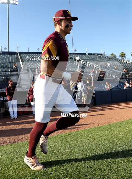 Thumbnail 2 in Ironwood Ridge vs Salpointe Catholic (AIA 4A BaseballSemifinal) photogallery.