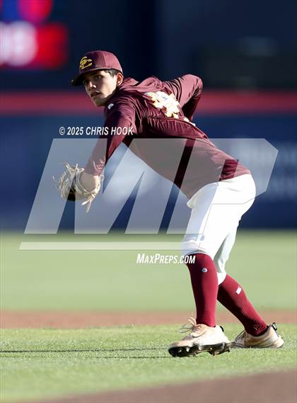 Thumbnail 2 in Ironwood Ridge vs Salpointe Catholic (AIA 4A BaseballSemifinal) photogallery.
