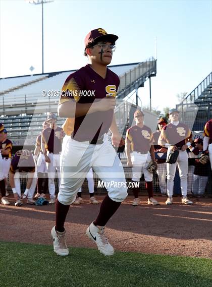 Thumbnail 1 in Ironwood Ridge vs Salpointe Catholic (AIA 4A BaseballSemifinal) photogallery.