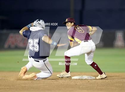 Thumbnail 3 in Ironwood Ridge vs Salpointe Catholic (AIA 4A BaseballSemifinal) photogallery.