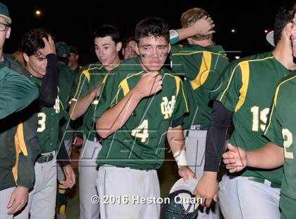 Thumbnail 1 in JSerra Catholic vs. Mira Costa (Boras Classic - South) photogallery.