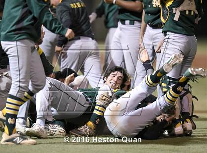 Thumbnail 2 in JSerra Catholic vs. Mira Costa (Boras Classic - South) photogallery.