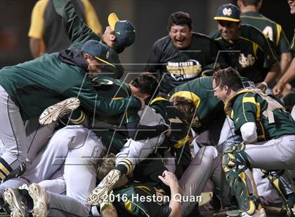 Thumbnail 1 in JSerra Catholic vs. Mira Costa (Boras Classic - South) photogallery.