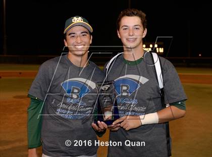 Thumbnail 3 in JSerra Catholic vs. Mira Costa (Boras Classic - South) photogallery.