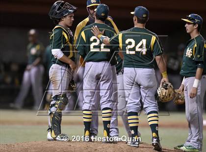 Thumbnail 1 in JSerra Catholic vs. Mira Costa (Boras Classic - South) photogallery.