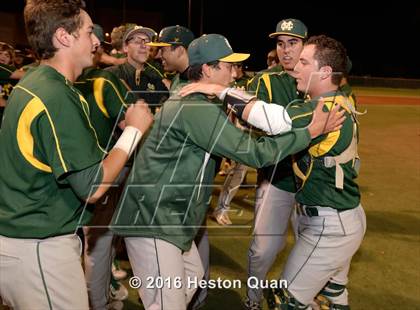 Thumbnail 2 in JSerra Catholic vs. Mira Costa (Boras Classic - South) photogallery.
