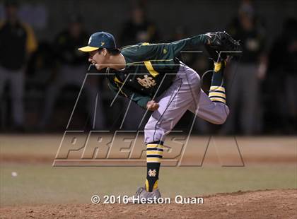 Thumbnail 1 in JSerra Catholic vs. Mira Costa (Boras Classic - South) photogallery.