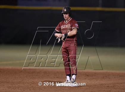 Thumbnail 3 in JSerra Catholic vs. Mira Costa (Boras Classic - South) photogallery.