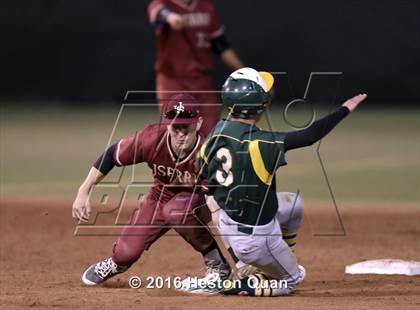 Thumbnail 2 in JSerra Catholic vs. Mira Costa (Boras Classic - South) photogallery.