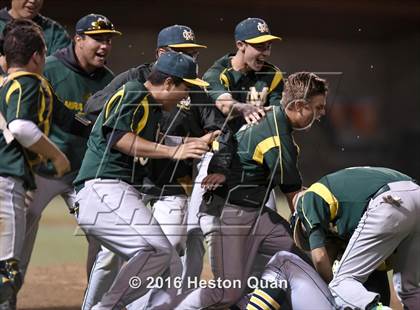 Thumbnail 3 in JSerra Catholic vs. Mira Costa (Boras Classic - South) photogallery.