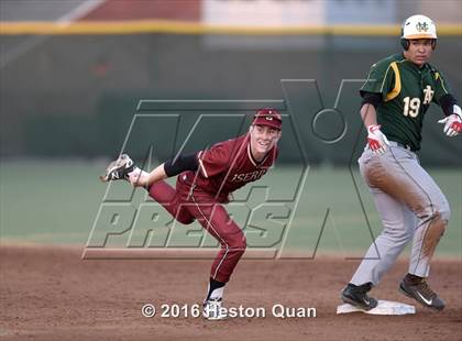 Thumbnail 2 in JSerra Catholic vs. Mira Costa (Boras Classic - South) photogallery.