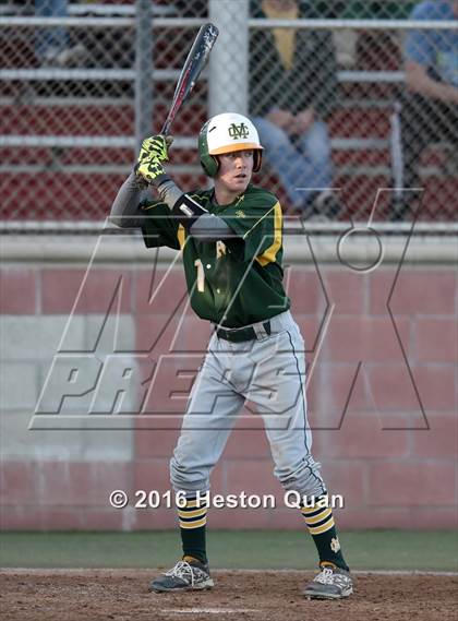 Thumbnail 2 in JSerra Catholic vs. Mira Costa (Boras Classic - South) photogallery.