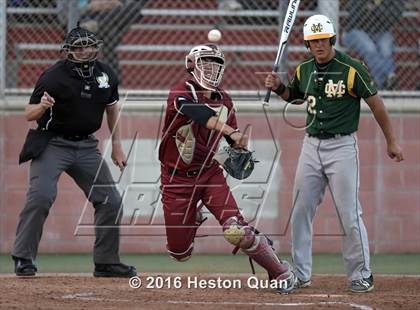 Thumbnail 2 in JSerra Catholic vs. Mira Costa (Boras Classic - South) photogallery.