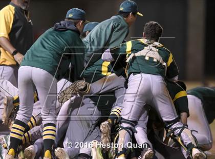 Thumbnail 1 in JSerra Catholic vs. Mira Costa (Boras Classic - South) photogallery.
