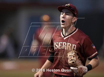 Thumbnail 3 in JSerra Catholic vs. Mira Costa (Boras Classic - South) photogallery.