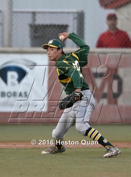 Thumbnail 3 in JSerra Catholic vs. Mira Costa (Boras Classic - South) photogallery.