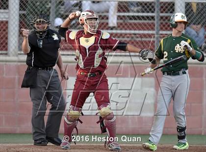 Thumbnail 2 in JSerra Catholic vs. Mira Costa (Boras Classic - South) photogallery.