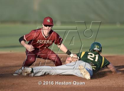Thumbnail 2 in JSerra Catholic vs. Mira Costa (Boras Classic - South) photogallery.