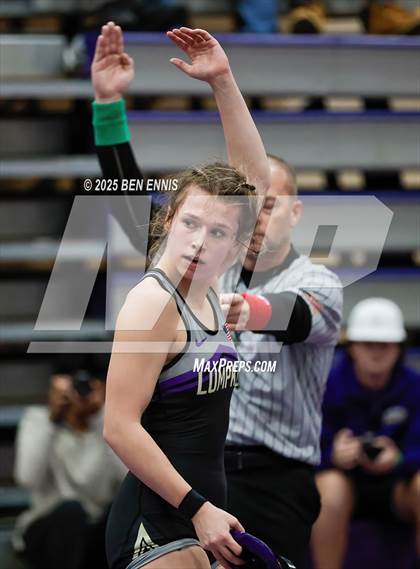 Thumbnail 3 in Jordan vs. Lumpkin County (GHSA D2 Duals Championship Final) photogallery.