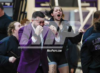 Thumbnail 3 in Jordan vs. Lumpkin County (GHSA D2 Duals Championship Final) photogallery.