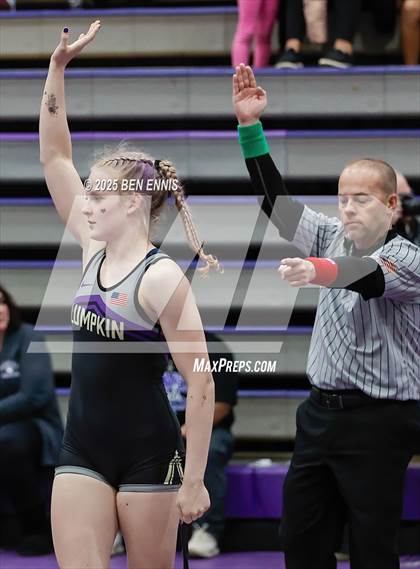 Thumbnail 1 in Jordan vs. Lumpkin County (GHSA D2 Duals Championship Final) photogallery.