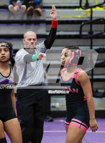 Thumbnail 2 in Jordan vs. Lumpkin County (GHSA D2 Duals Championship Final) photogallery.
