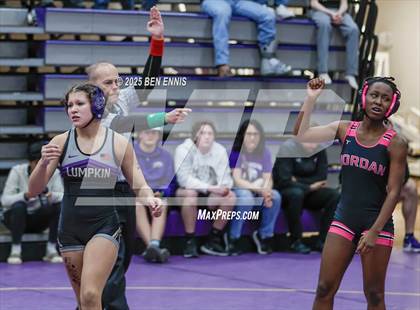 Thumbnail 3 in Jordan vs. Lumpkin County (GHSA D2 Duals Championship Final) photogallery.