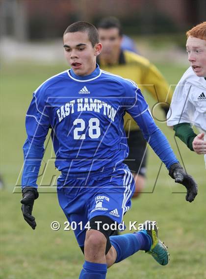 Thumbnail 3 in East Hampton @ Griswold (CIAC Class S Quarterfinal) photogallery.