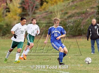 Thumbnail 3 in East Hampton @ Griswold (CIAC Class S Quarterfinal) photogallery.
