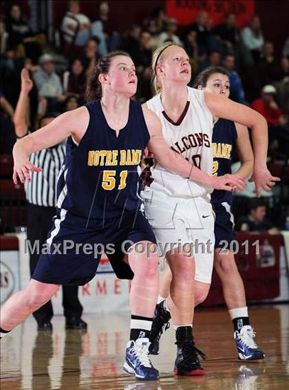 Thumbnail 1 in Scotts Valley @ Notre Dame (CIF CCS D4 Final) photogallery.