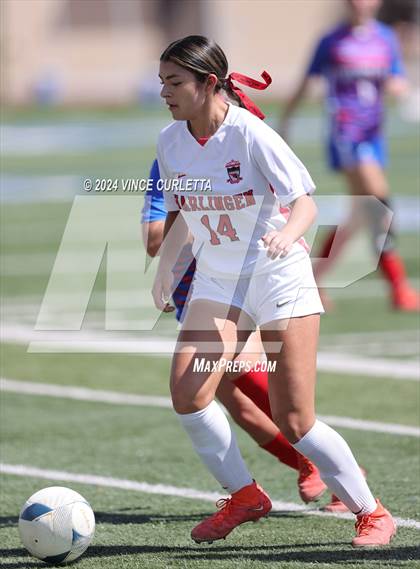 Thumbnail 1 in Harlingen vs. Westlake (UIL 6A Soccer Regional Semifinals) photogallery.