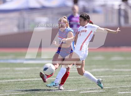 Thumbnail 3 in Harlingen vs. Westlake (UIL 6A Soccer Regional Semifinals) photogallery.