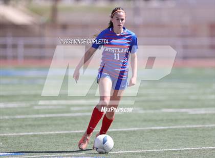 Thumbnail 3 in Harlingen vs. Westlake (UIL 6A Soccer Regional Semifinals) photogallery.