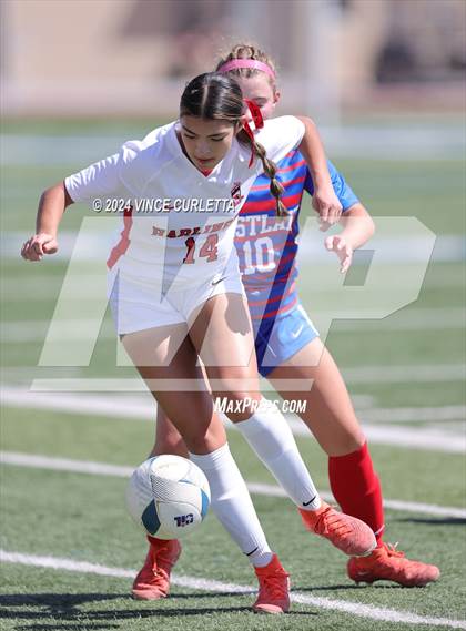 Thumbnail 1 in Harlingen vs. Westlake (UIL 6A Soccer Regional Semifinals) photogallery.