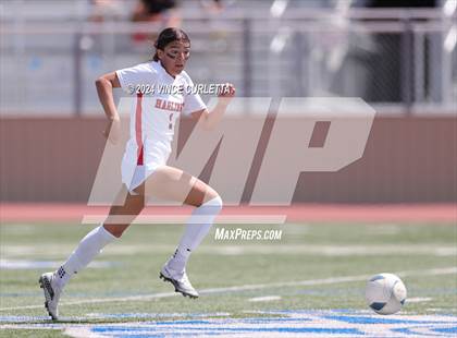 Thumbnail 2 in Harlingen vs. Westlake (UIL 6A Soccer Regional Semifinals) photogallery.